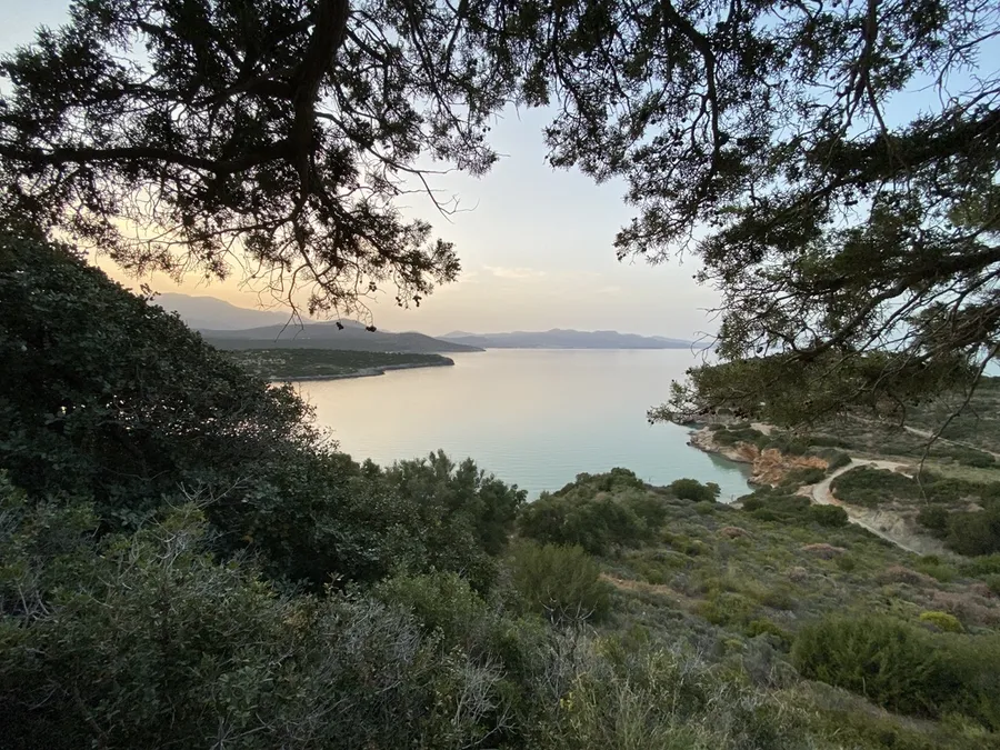 Sunset spot in Istro